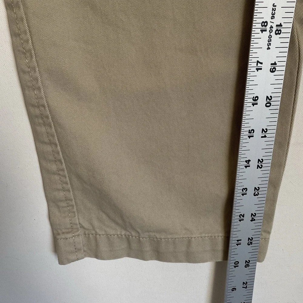 Tommy Hilfiger Chino Pants Size 14 Boys Beige Cotton Straight Leg School Preppy